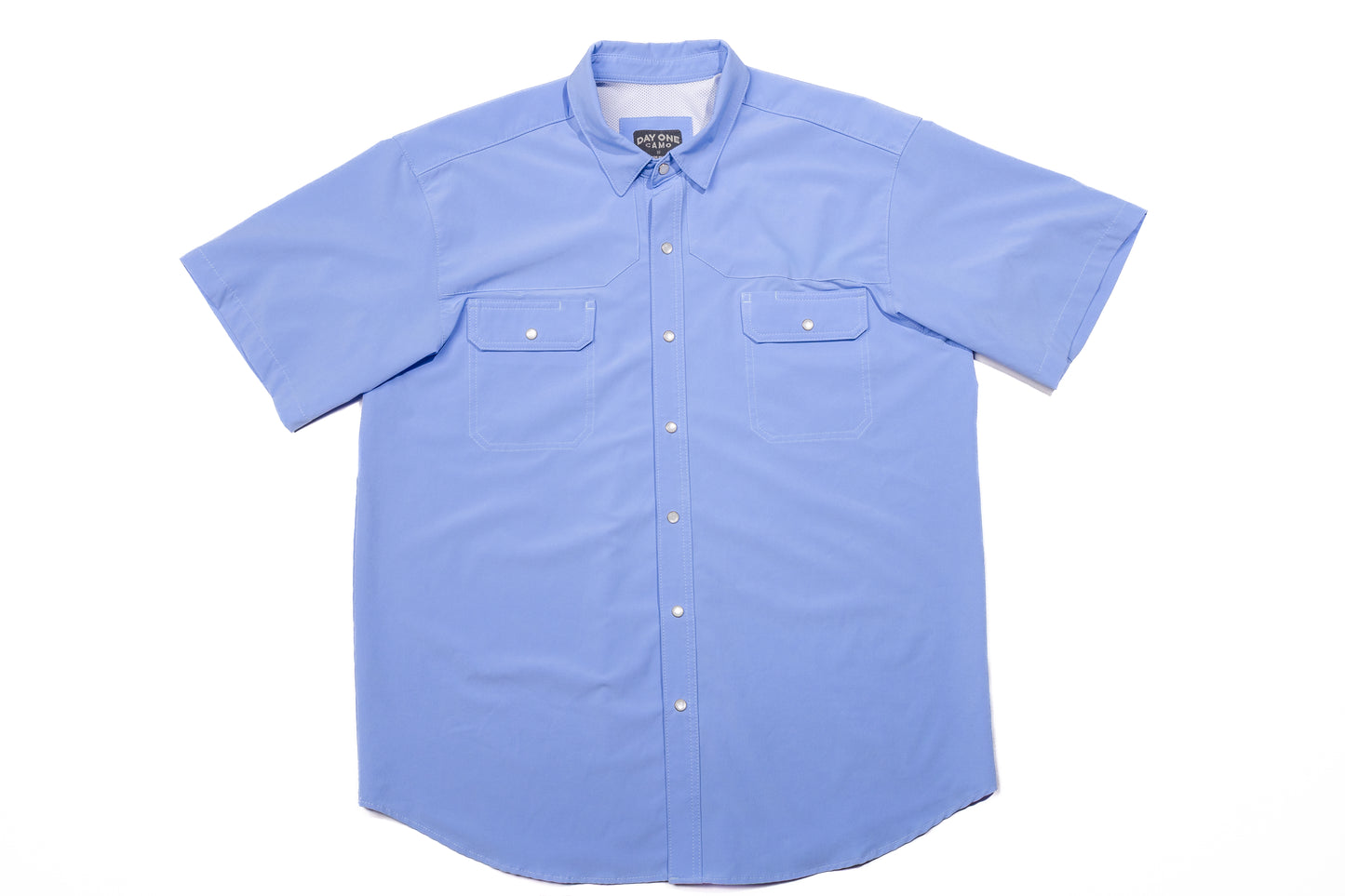 The Philip (Light Blue with Pearl Snaps)
