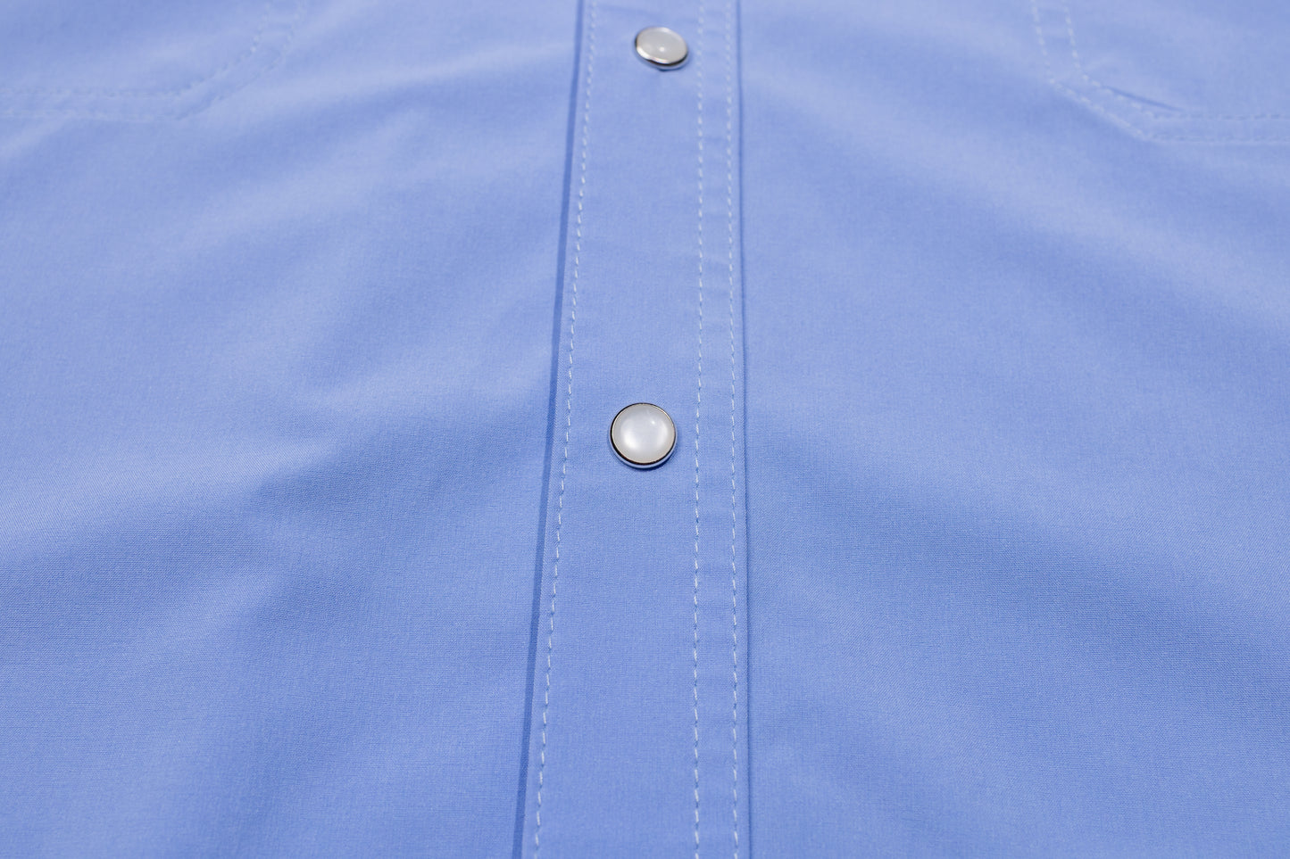 The Philip (Light Blue with Pearl Snaps)