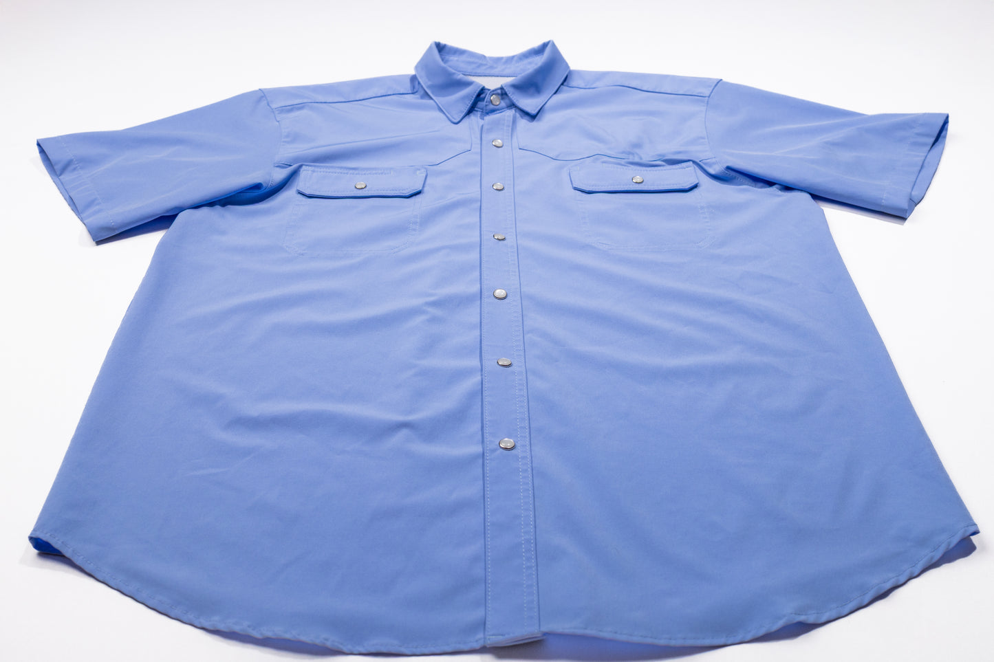 The Philip (Light Blue with Pearl Snaps)