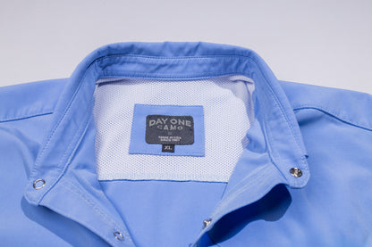 The Philip (Light Blue with Pearl Snaps)
