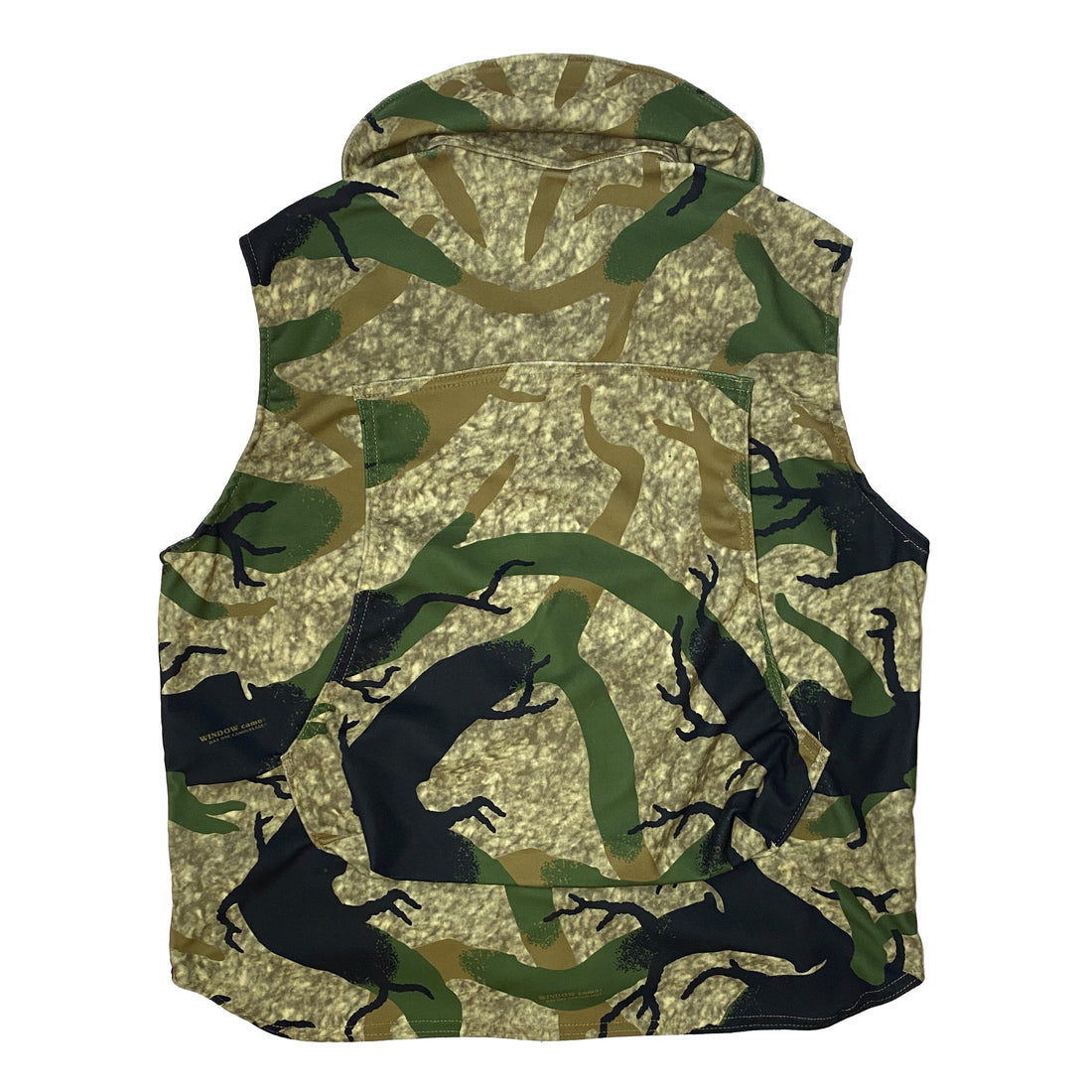 window camo vest back